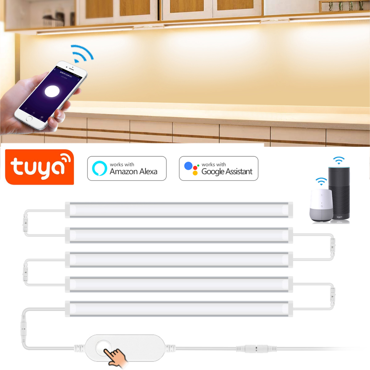 Home Bar And Cabinet - 1-5 pezzi da cucina Tuya Smart