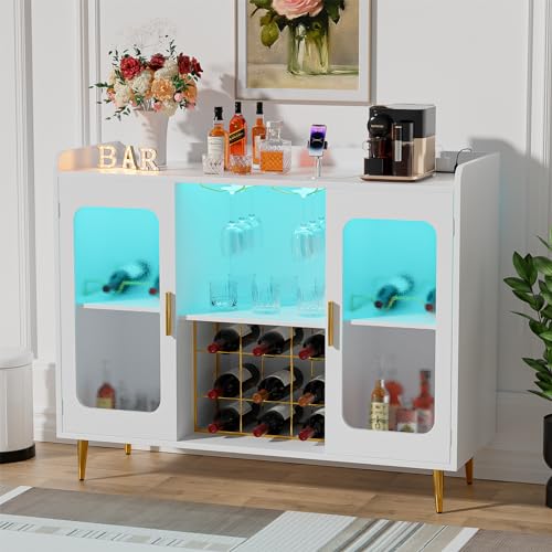 Home Bar And Cabinet - Mobile Bar per Liquori con Presa