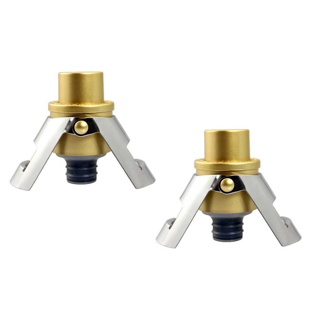 Wine Preservation Pump - 2 Pezzi Tappo in Acciaio Inossidabile