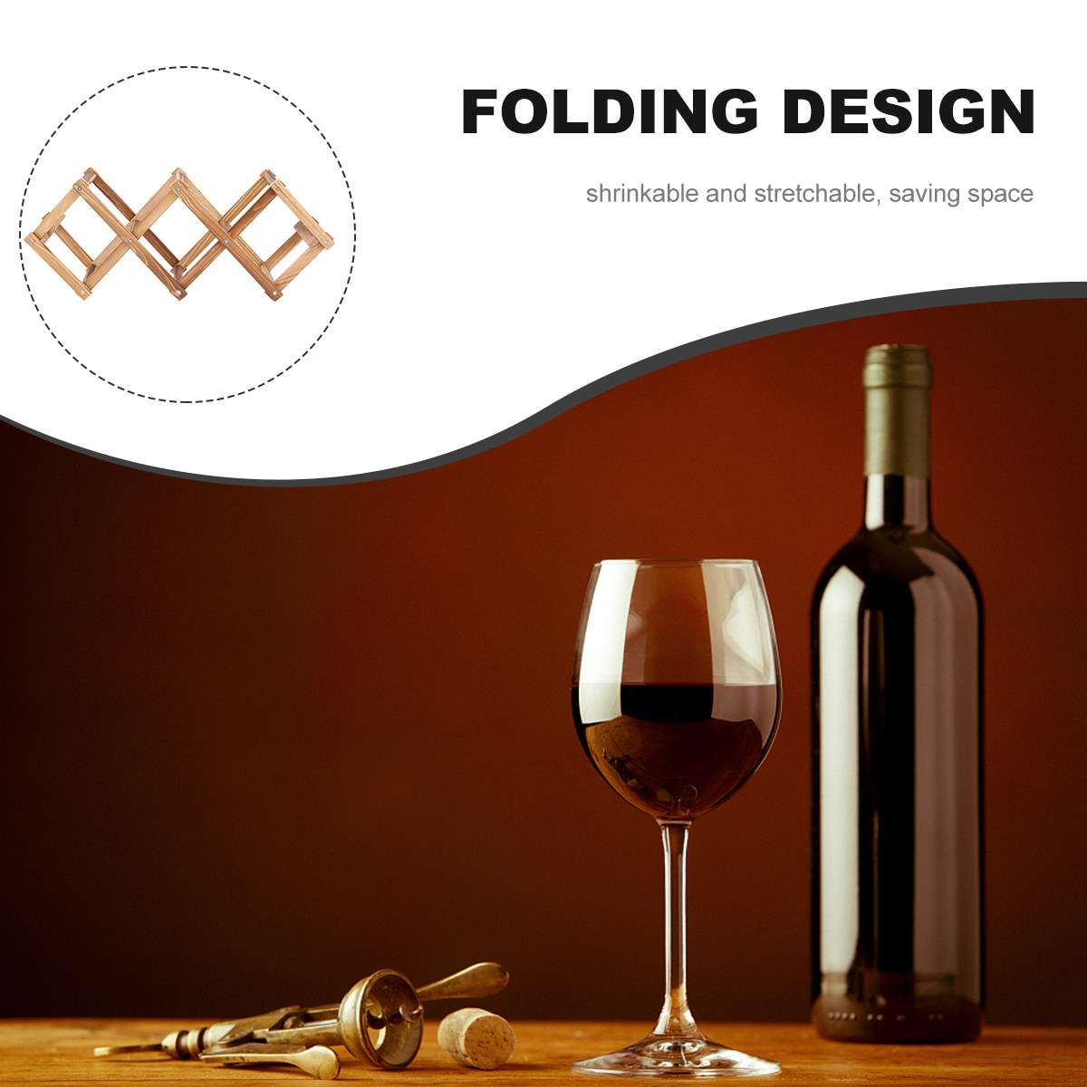 1 Pezzo Espositore per Vino in - Home Bar Stand recensione e prezzo