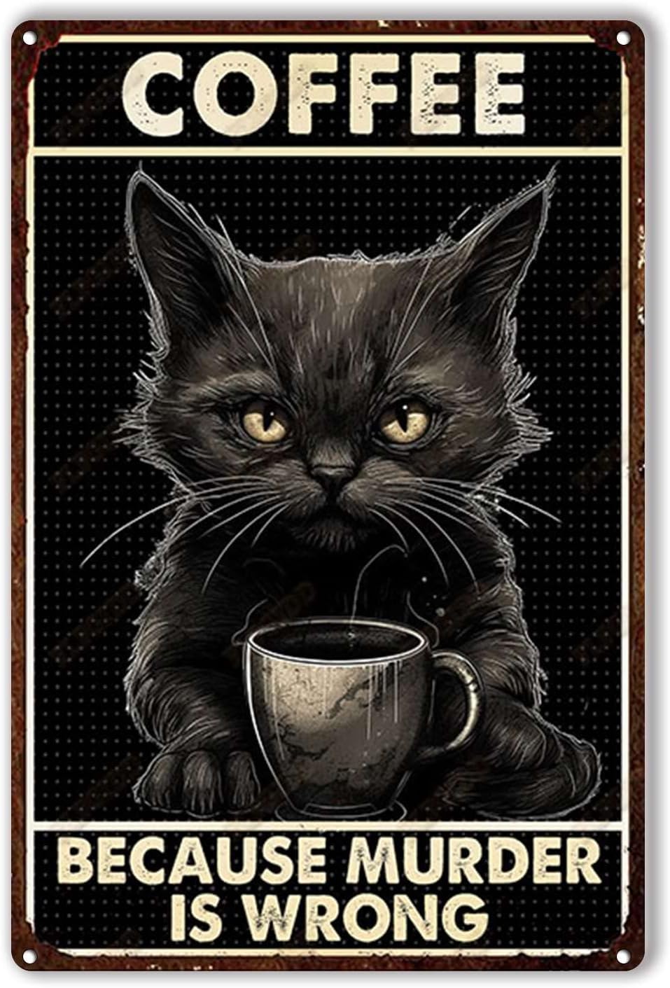Targa in Latta con Gatto e Caf - Home Bar And Coffee recensione e prezzo