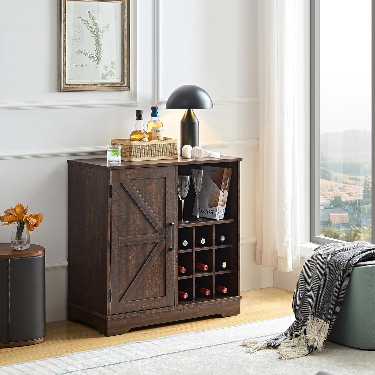 Mobile Bar in Stile Rustico co - Home Bar Shelves recensione e prezzo