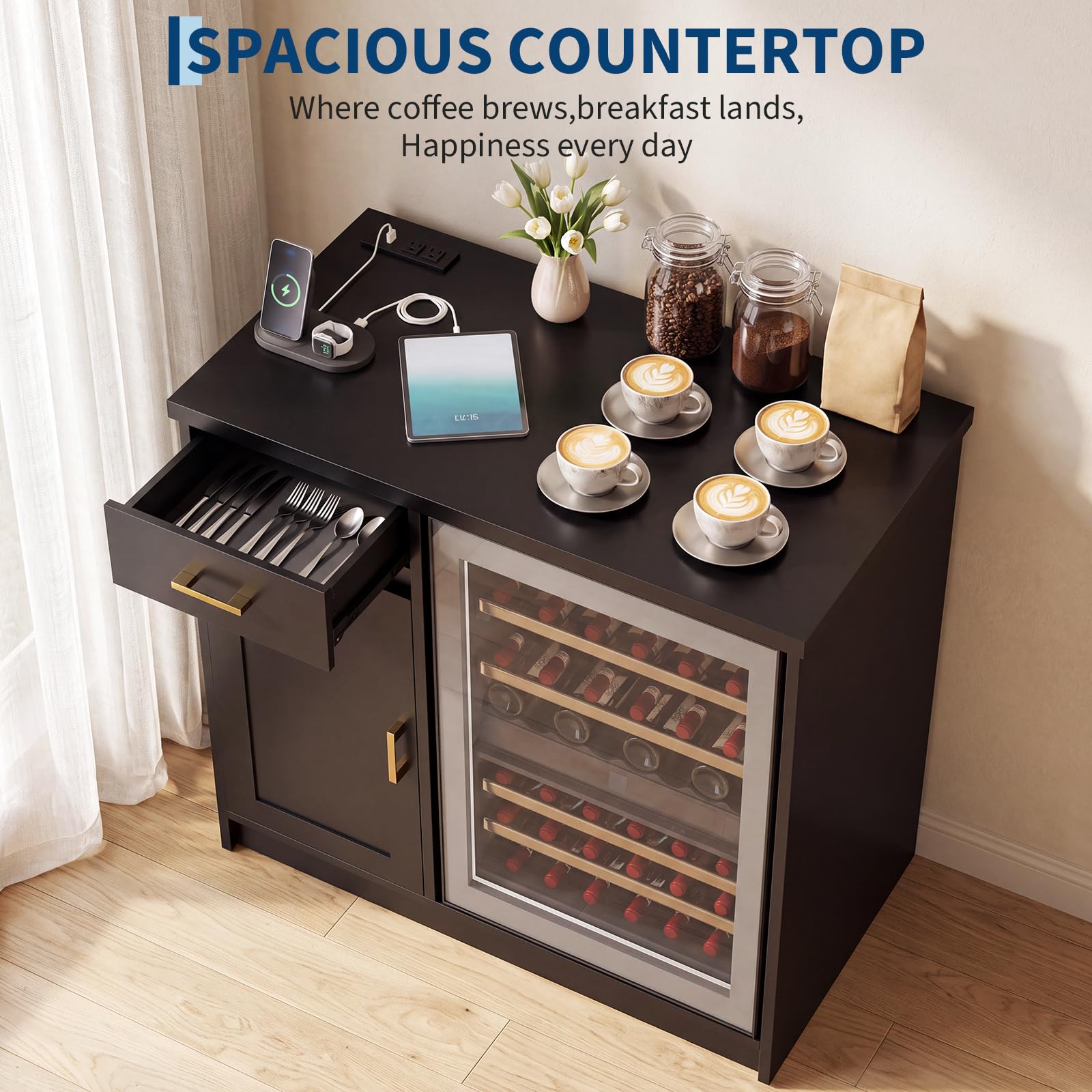 Mobile Bar da 42 Pollici per F - Home Bar And Cabinet recensione e prezzo