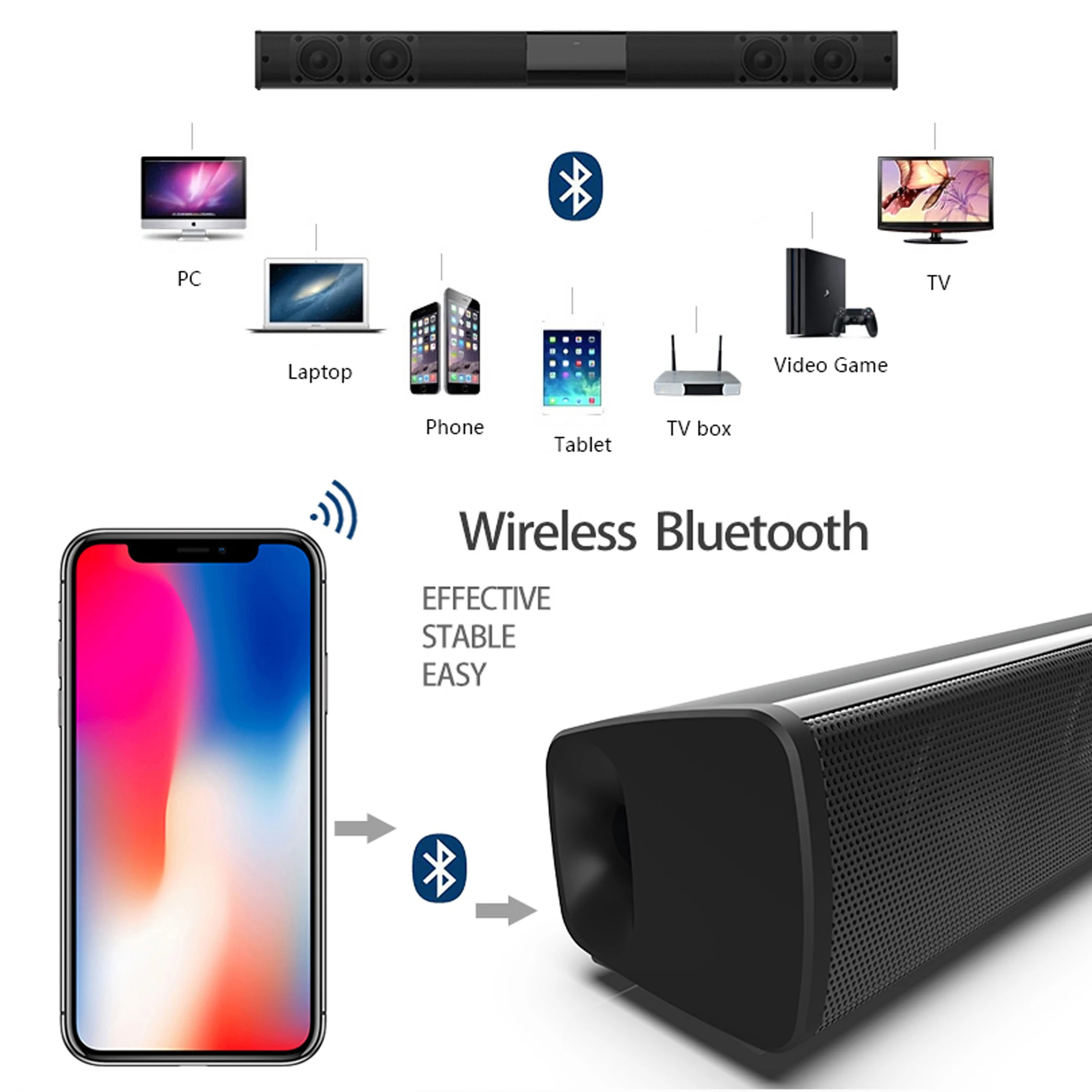 Soundbar ad alta potenza da 40 - Home Bar And Theater recensione e prezzo