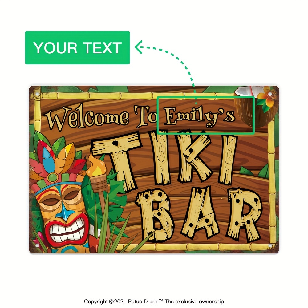 Insegna Personalizzata per Tik - Home Bar And Kitchen recensione e prezzo
