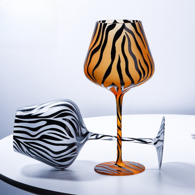 Creativo dipinto tigre leopard - Highball Glass Set recensione e prezzo