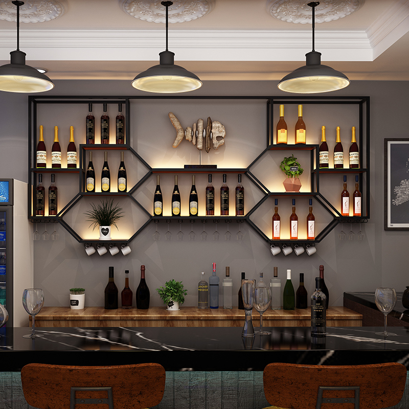 Scaffali in metallo Armadietto - Home Bar Shelf recensione e prezzo