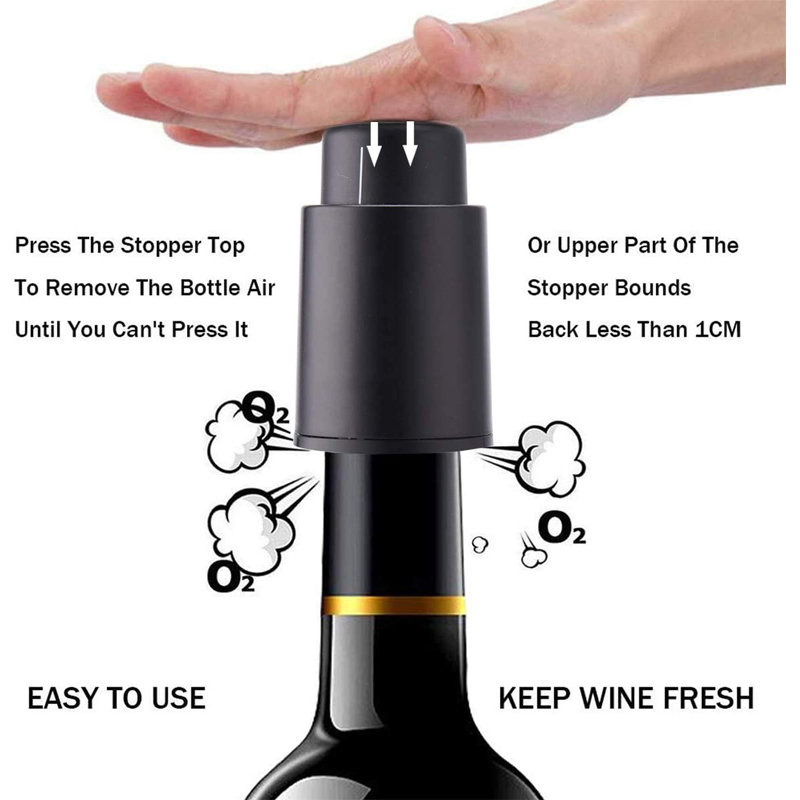 LMETJMA Tappi per bottiglie di - Wine Preservation Pump recensione e prezzo