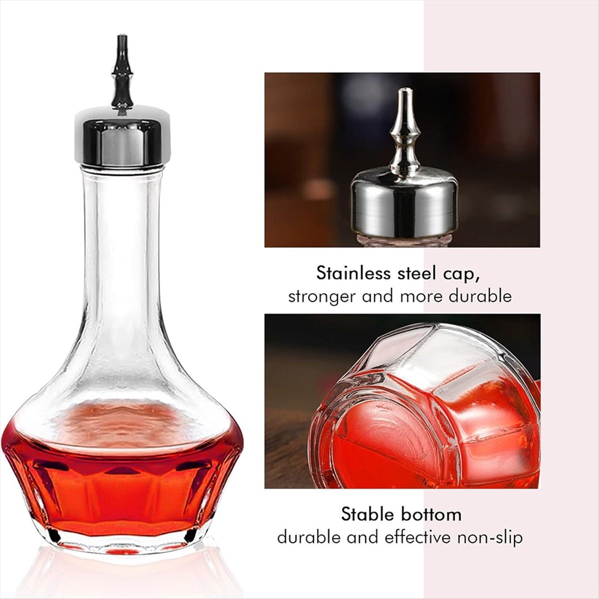 Set di 6 Bottiglie per Bitters - Bitters Bottle Set recensione e prezzo